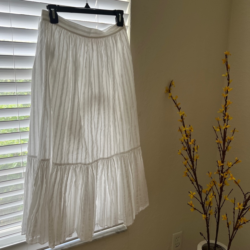 White Tory Burch skirt